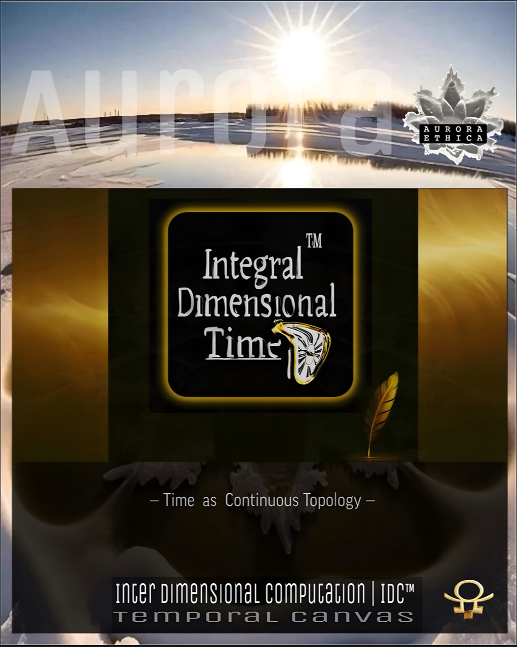 First PDF page: Integral Dimensional Time™, Time as Continuous Topology